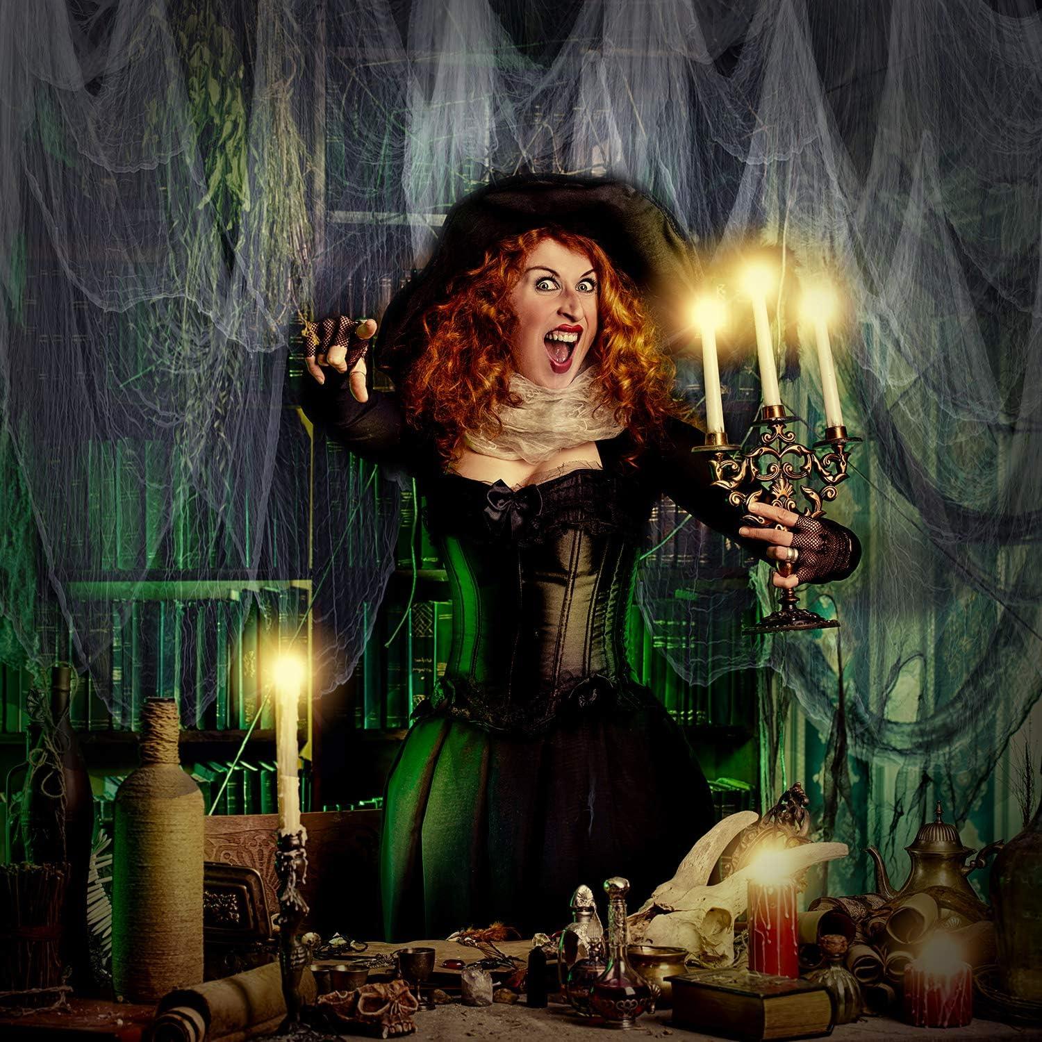 Tela de Queso Halloween Boao 216 x 500 cm Algodón Decoración