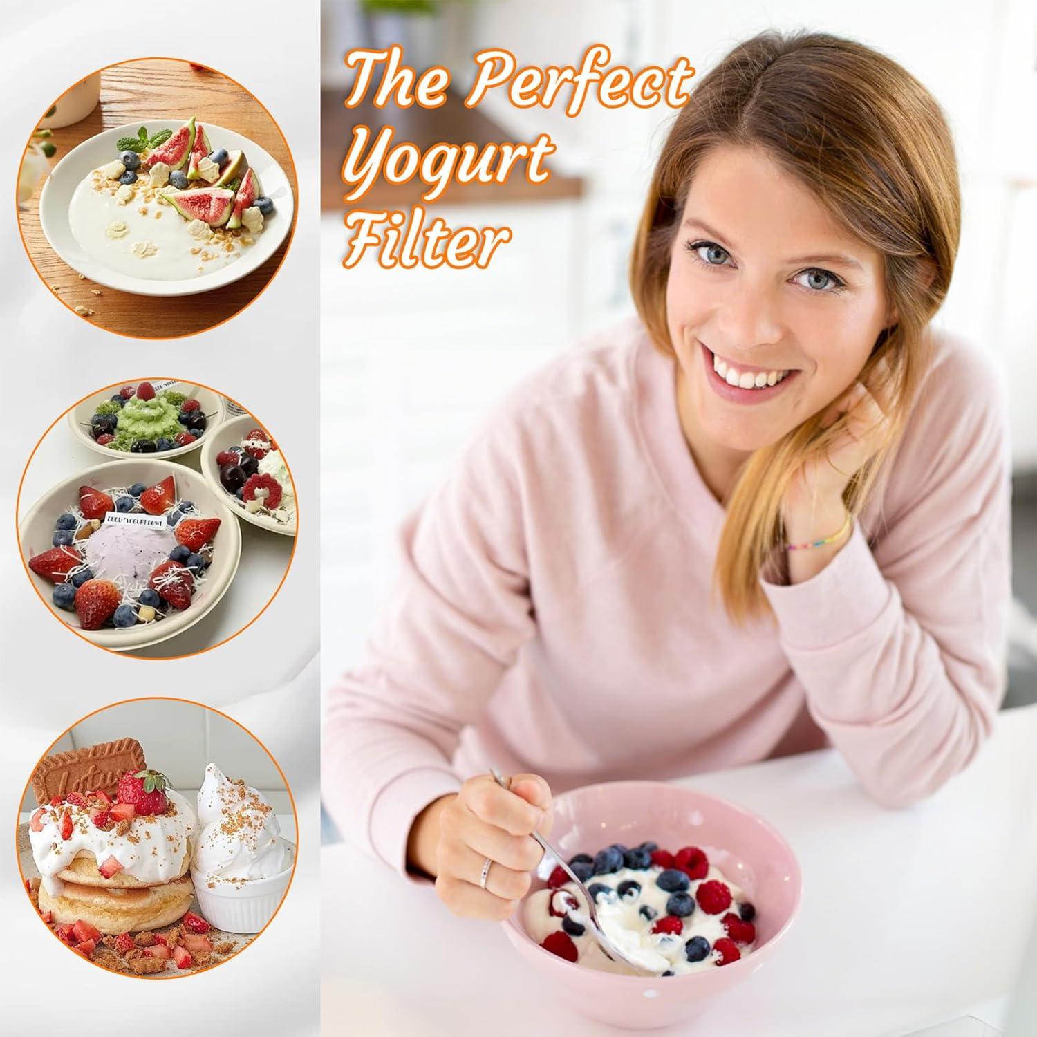 Bolsas de Tela Reutilizables Dizaolive para Filtrar Alimentos - 3 Piezas