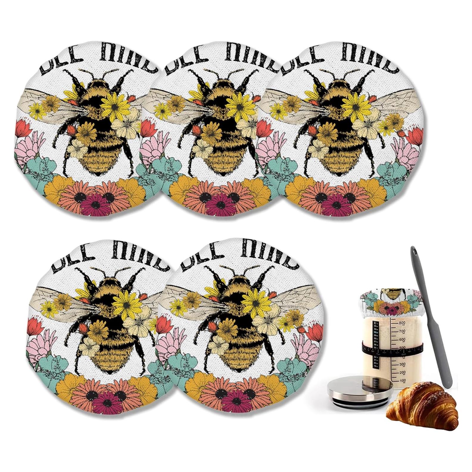 Cubiertas de Tela para Tarros de Fermentación IGPPDO 5 Piezas