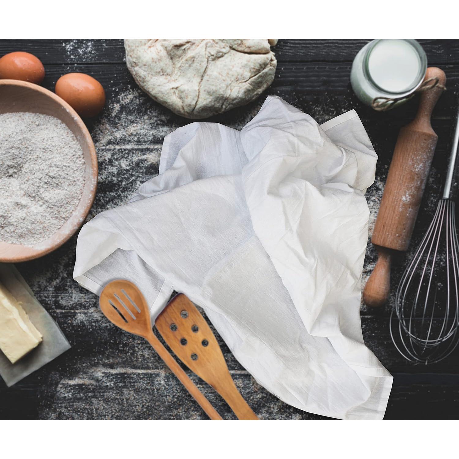 Toallas de Cocina 100% Algodón Ofertas Excelentes - Paquete de 12, 71x71 cm