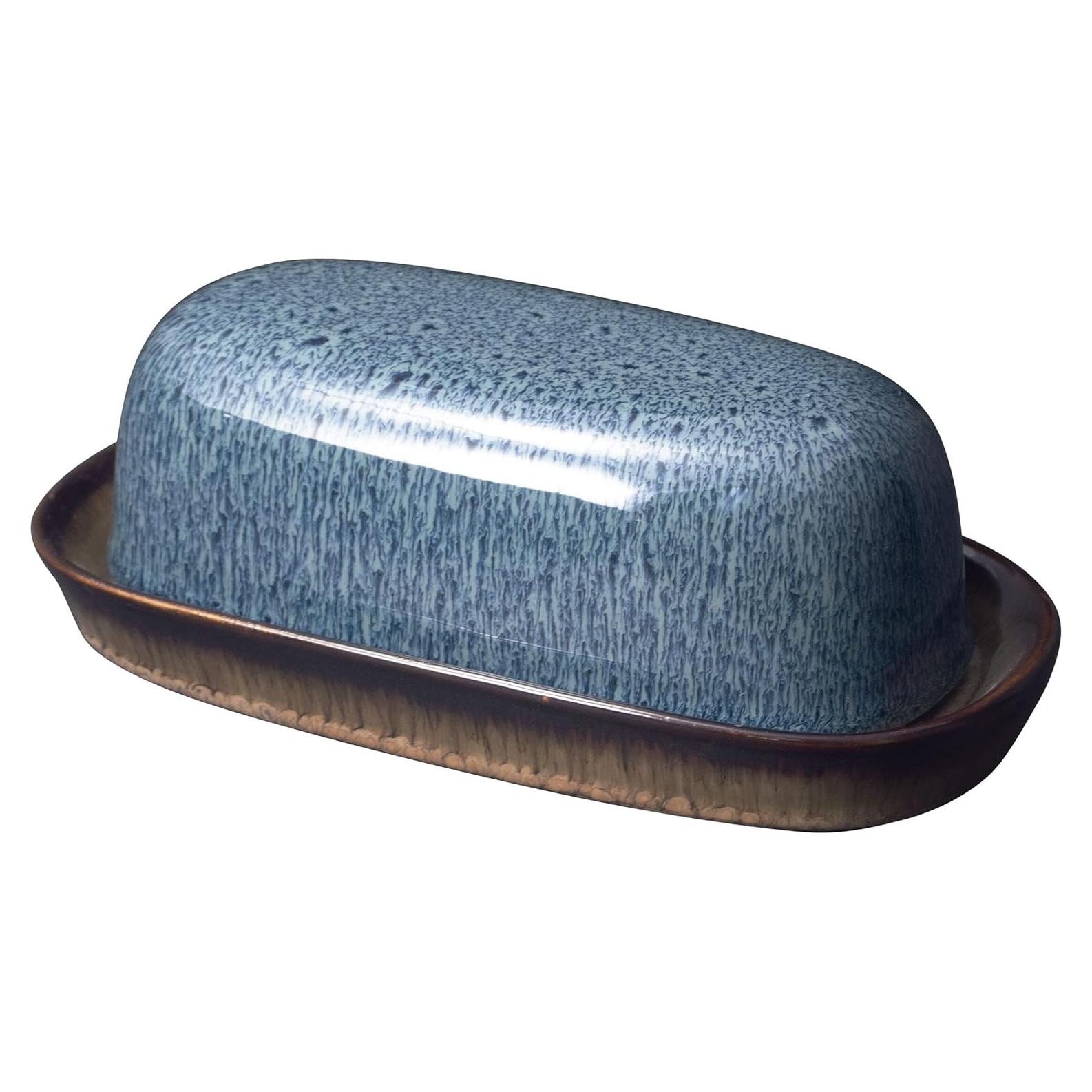 Plato de Mantequilla Cerámica Pfaltzgraff Monroe Blue 20 cm