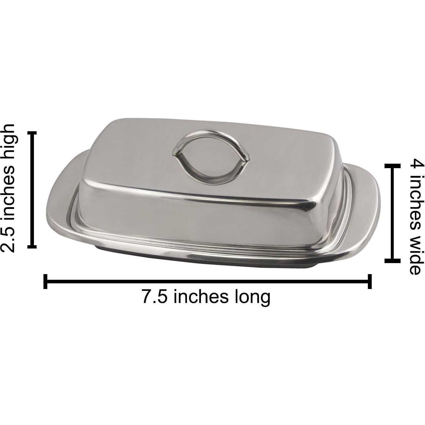 Plato de Mantequilla Cuisinox Acero Inoxidable 19.05 cm