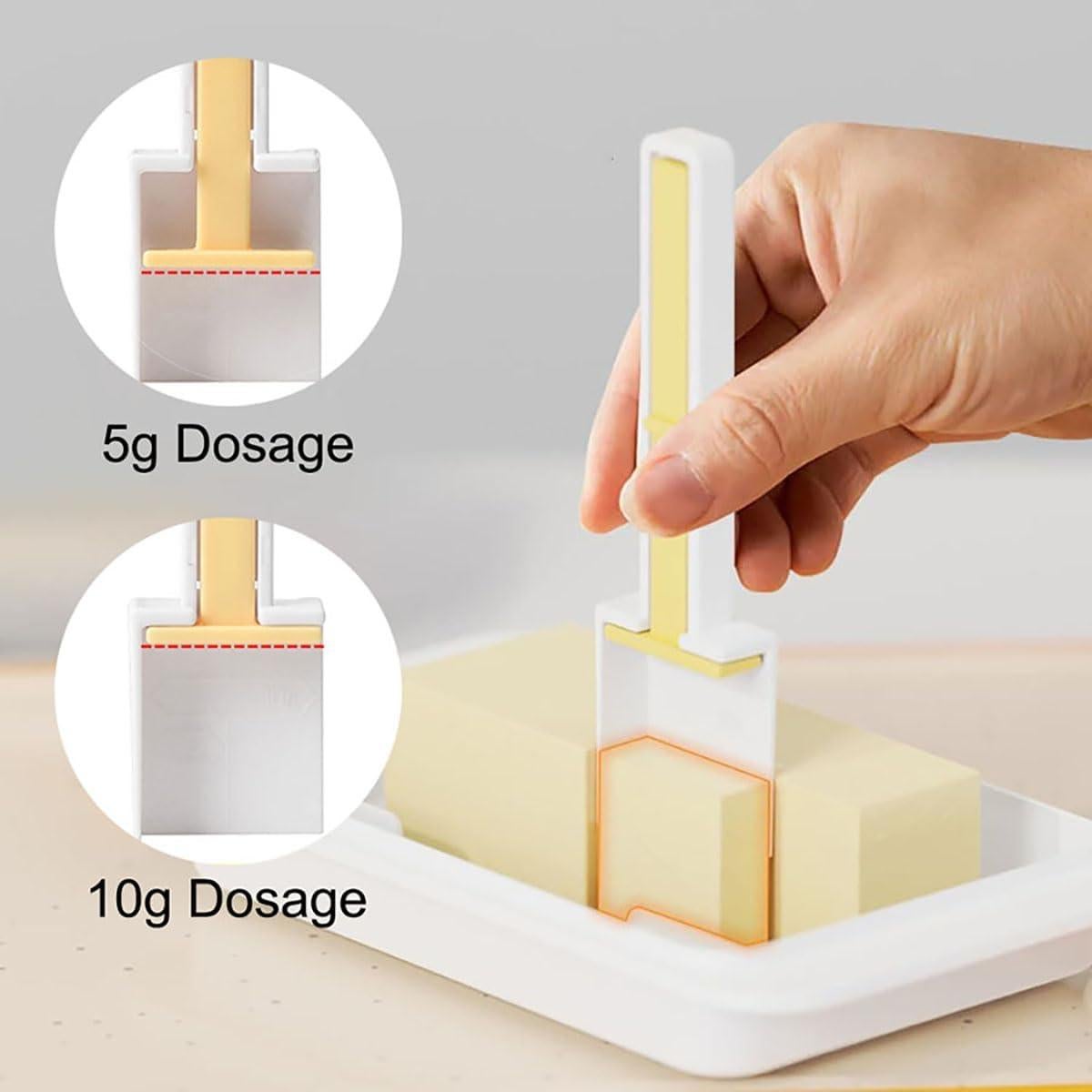 Plato para Mantequilla Hermético XJYWSH con Cuchara de Precisión