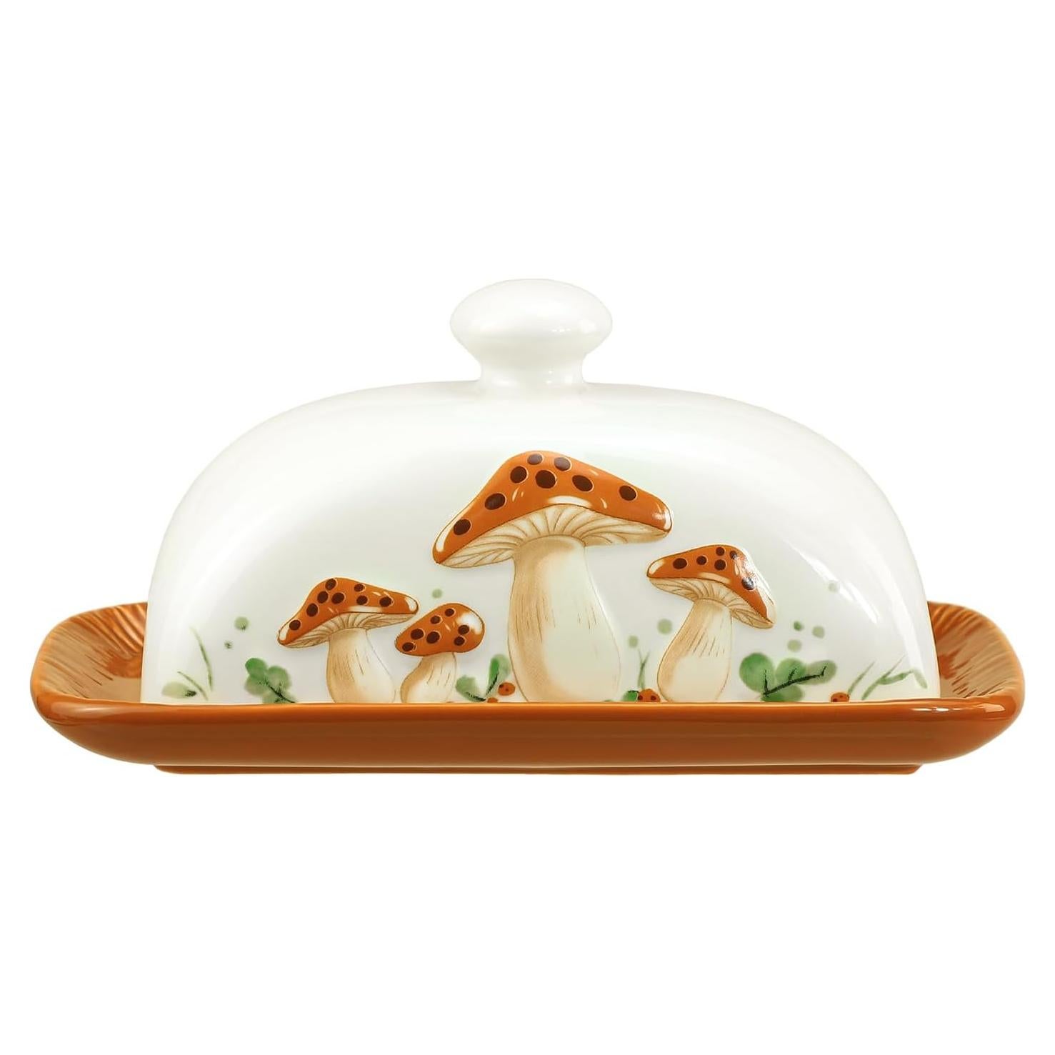 Plato de Mantequilla Cerámica Bicuzat con Tapa 0.77 kg