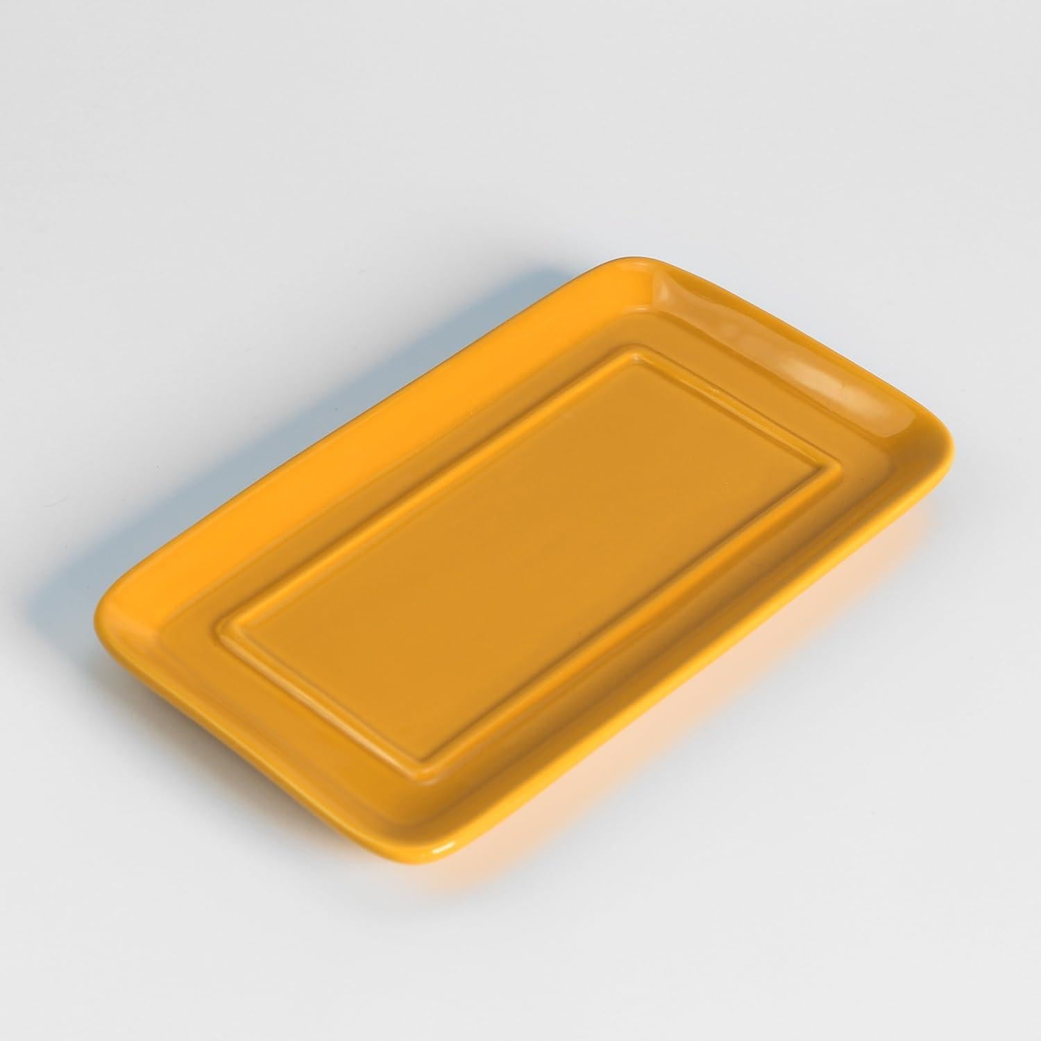 Plato de Mantequilla Cerámica Vintage con Tapa 23x16cm