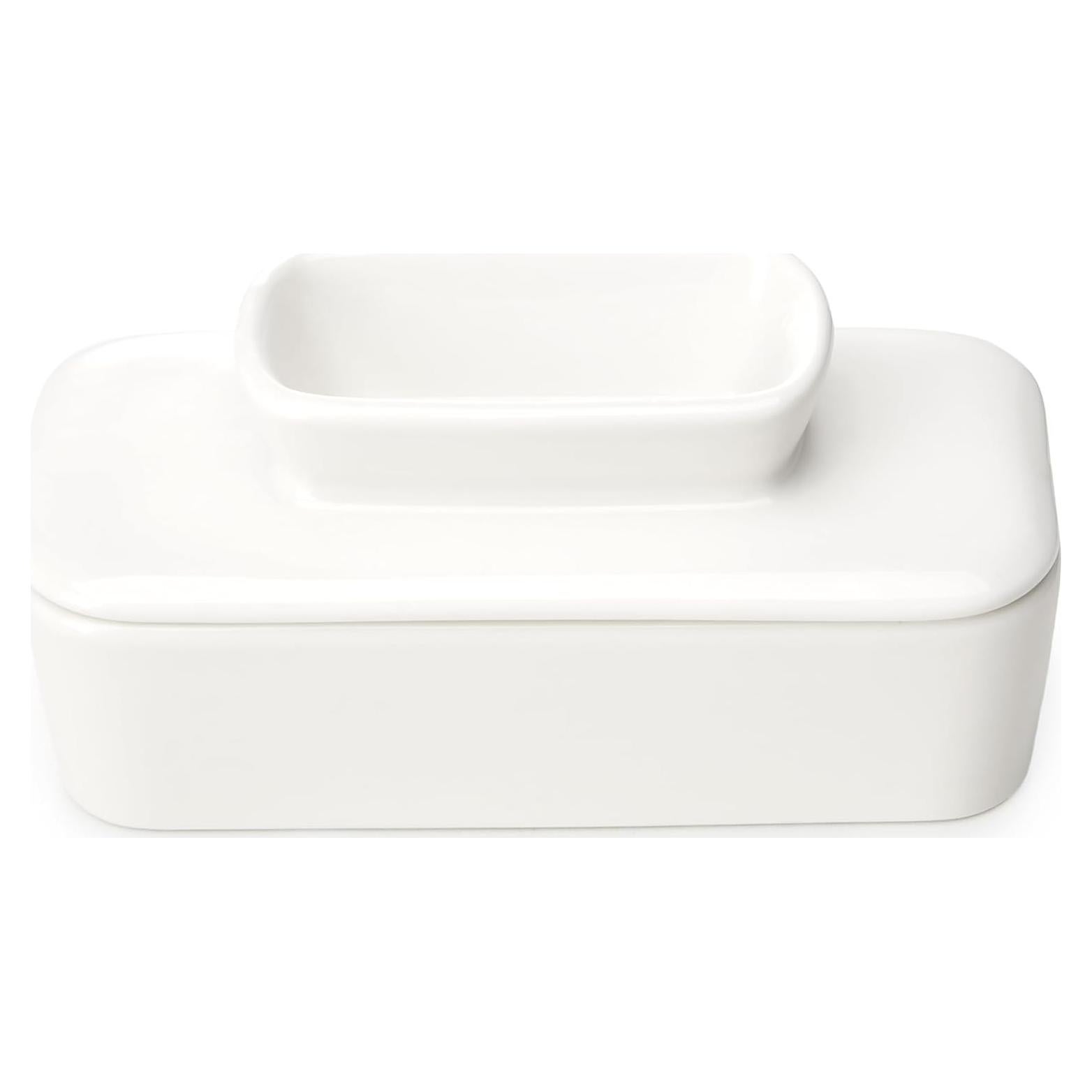 Plato de Mantequilla Sweese con Tapa - Porcelana 113g