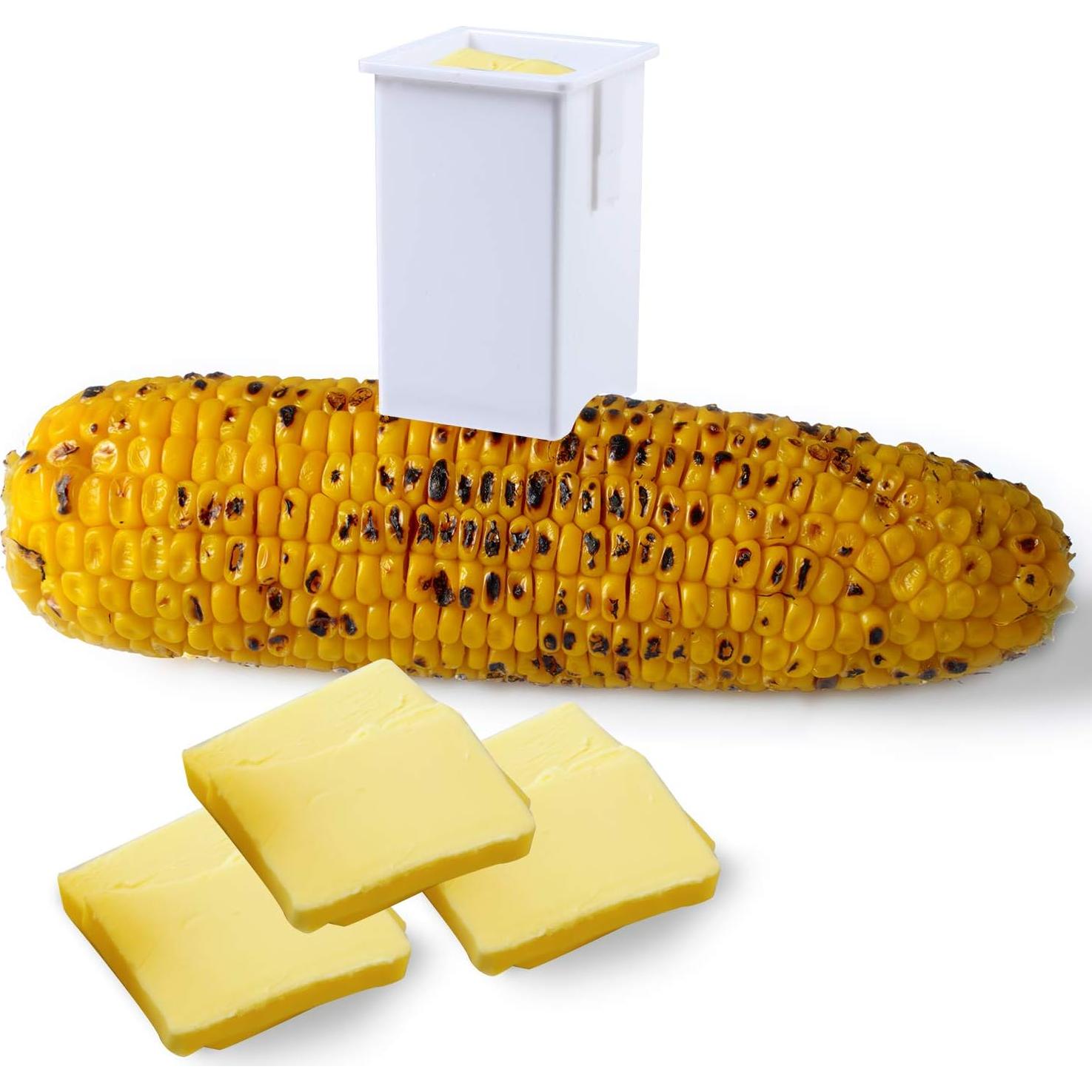 Soporte de Mantequilla para Mazorcas de Maíz Cooraby - 2 Piezas