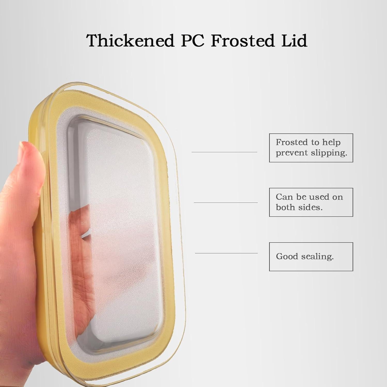 Contenedor de Mantequilla Sellado Chiegeguu con Cortador Acero Inoxidable