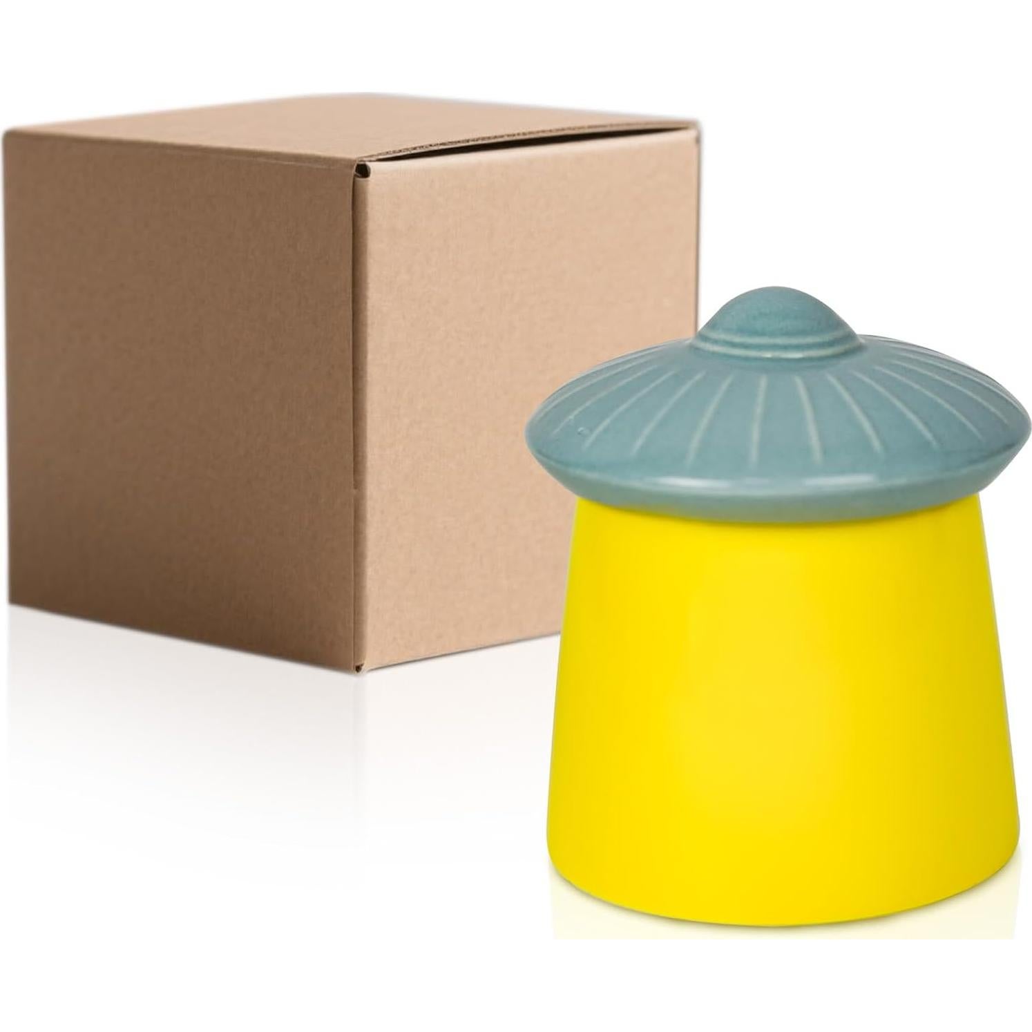 Crock de Mantequilla UFO YOBRO con Tapa de Sello de Agua