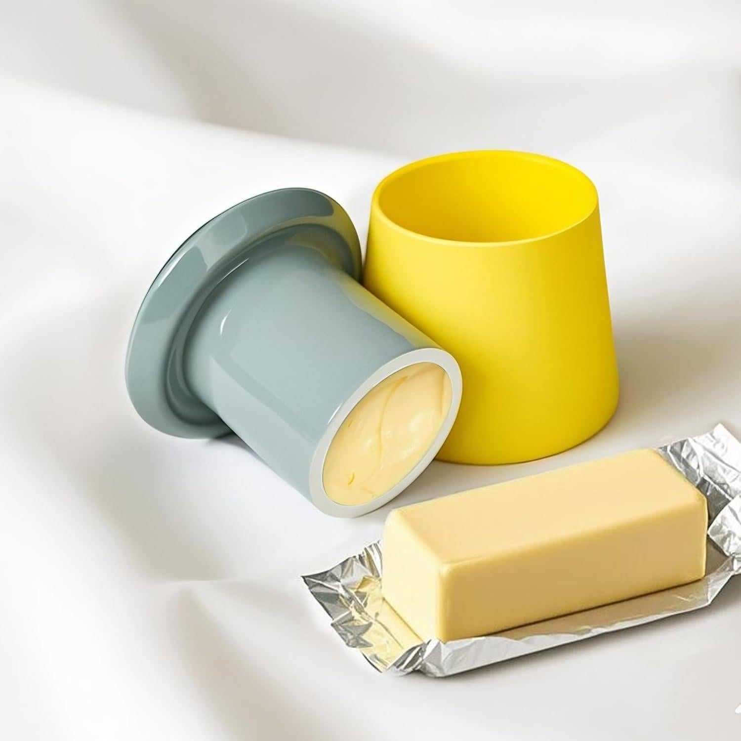 Crock de Mantequilla UFO YOBRO con Tapa de Sello de Agua