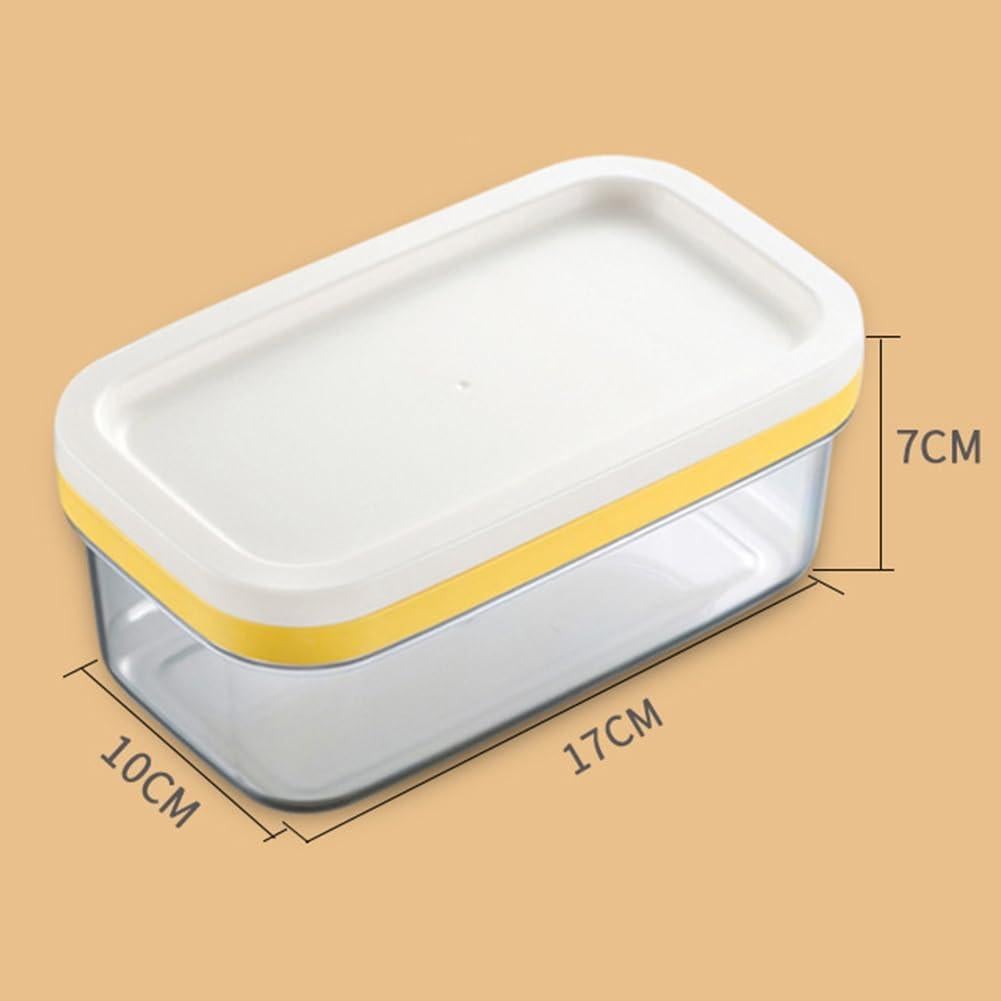 Cortador de Mantequilla MJFUNTXY con Tapa y Almacenamiento 113g
