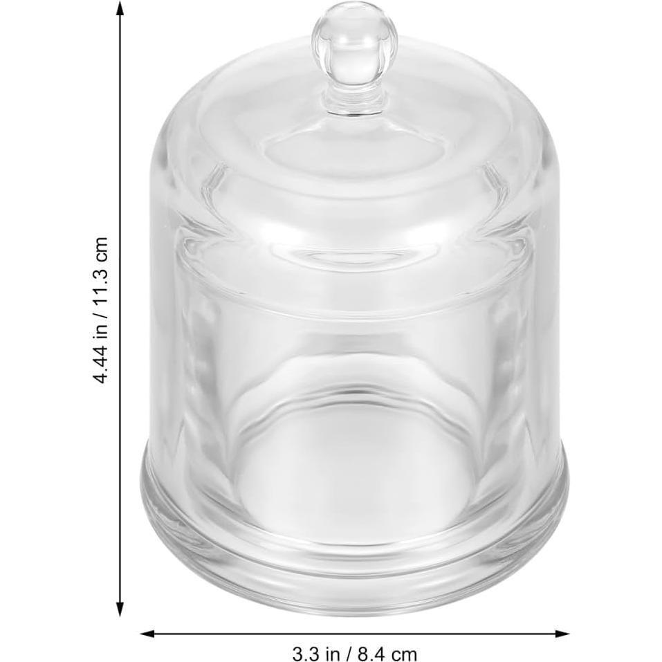 Contenedor de Mantequilla de Vidrio HOMSFOU 120ml con Tapa