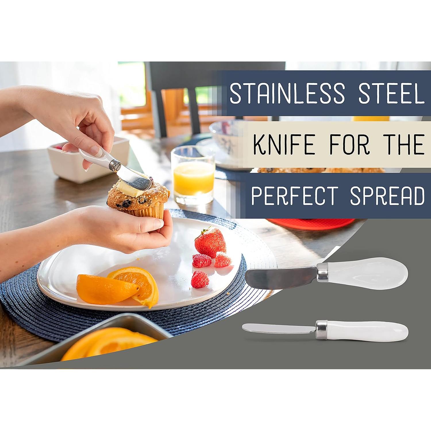 Plato de Mantequilla Cerámica Nat & Jules con Tapa de Bambú