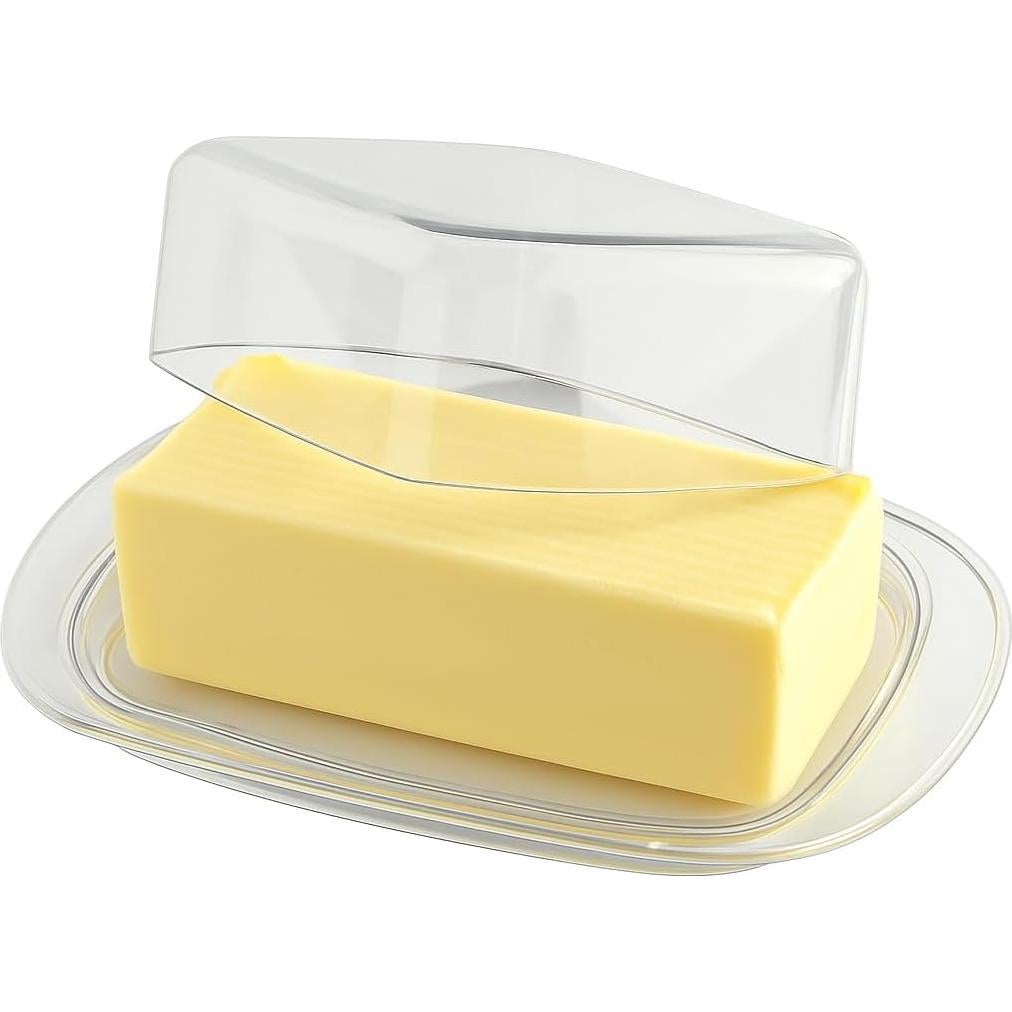 Plato para Mantequilla BNYD con Tapa - Capacidad 2 Barras