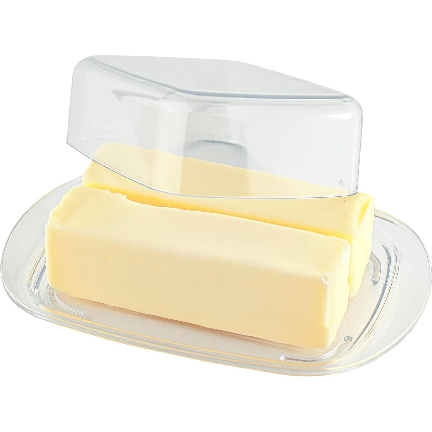 Plato para Mantequilla BNYD con Tapa - Capacidad 2 Barras