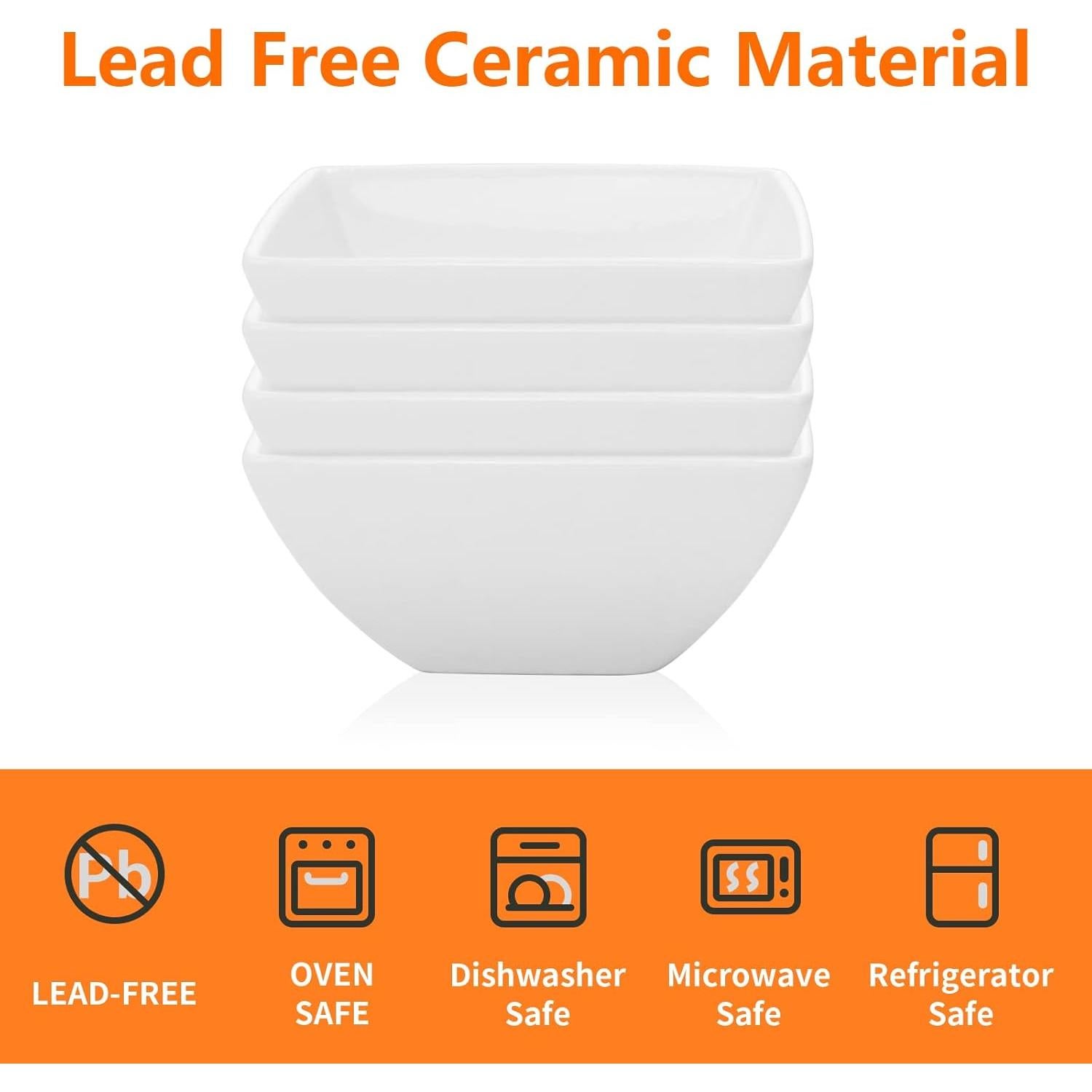 Set de 4 Calentadores de Mantequilla Luvan 7oz con 20 Velas