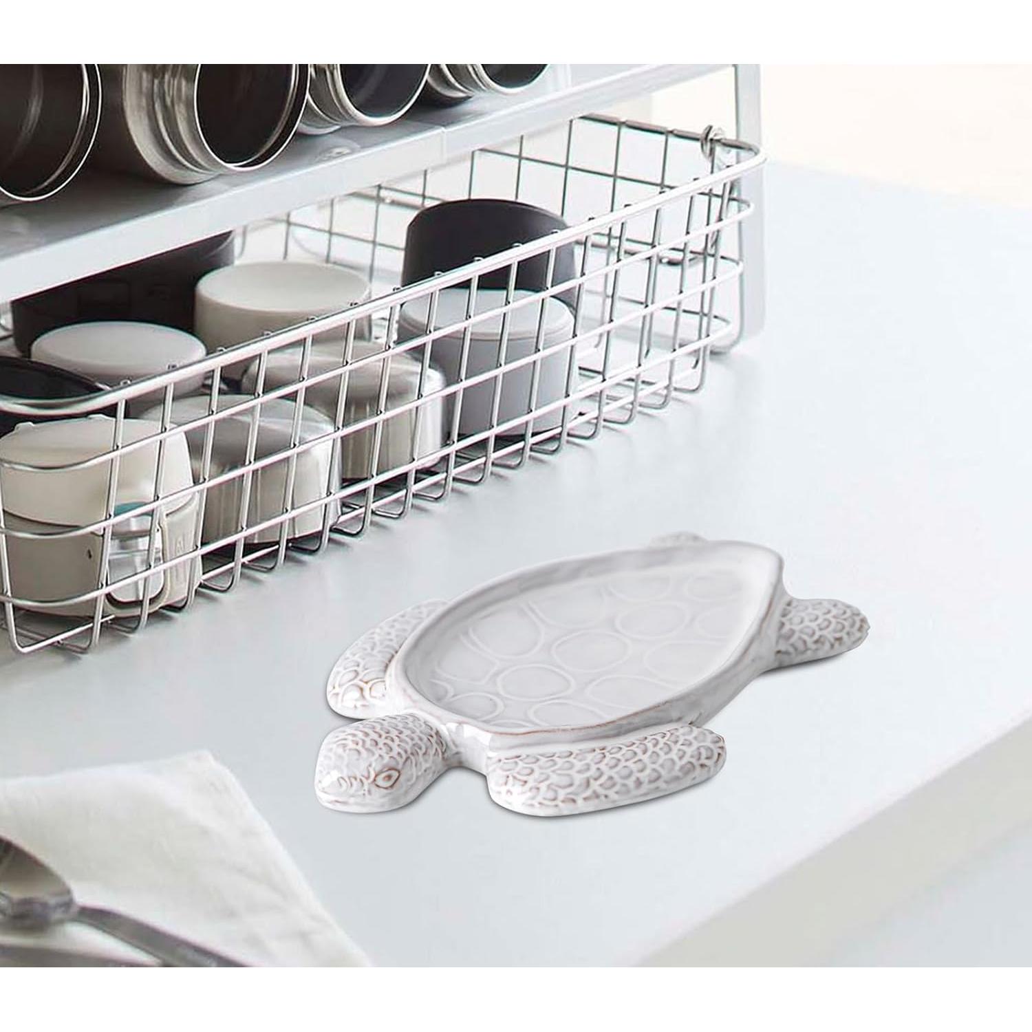 Soporte para cuchara cerámica tortuga Le Creuset grande