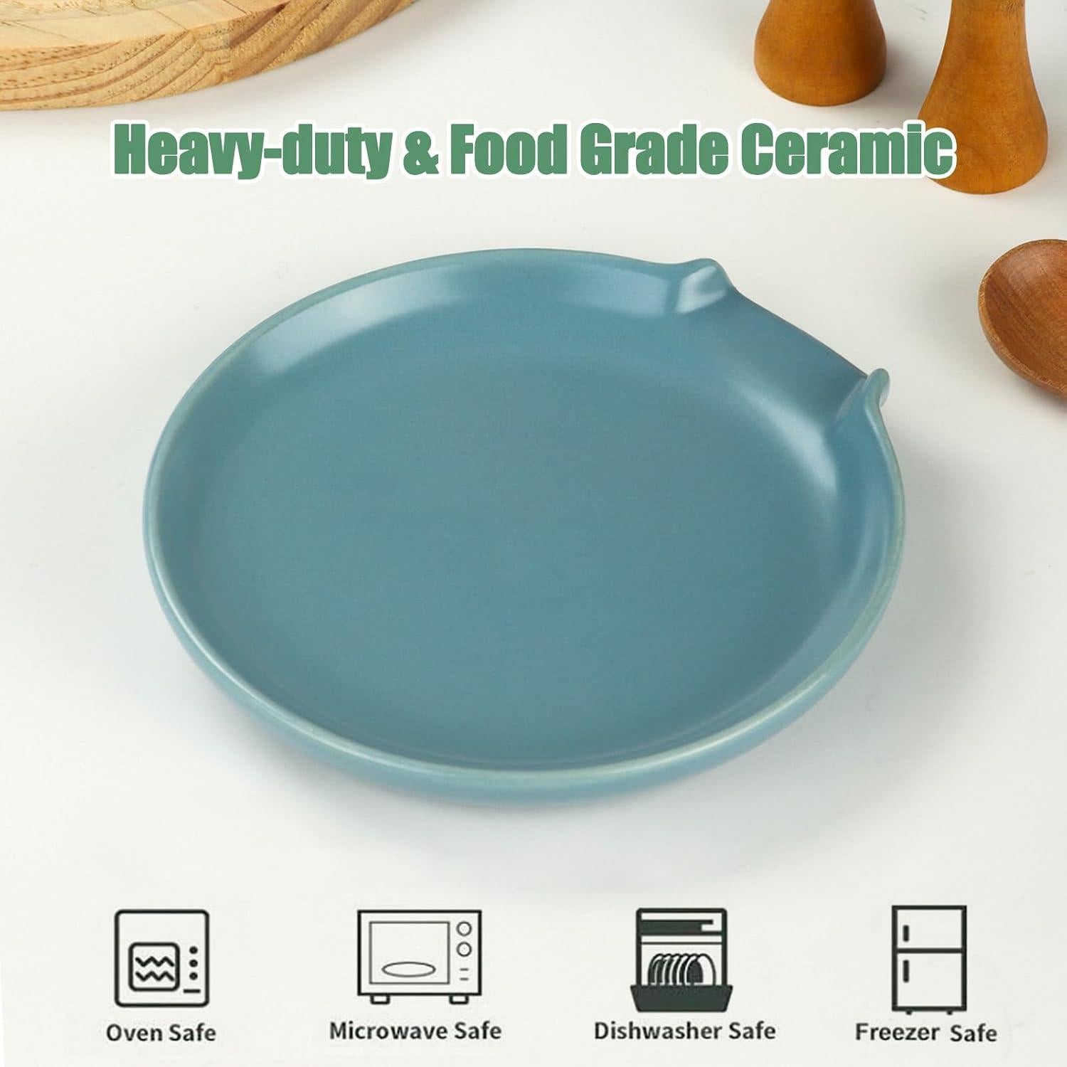 Soporte para Cucharas de Cerámica Lfpkixise 14.5 cm Gris