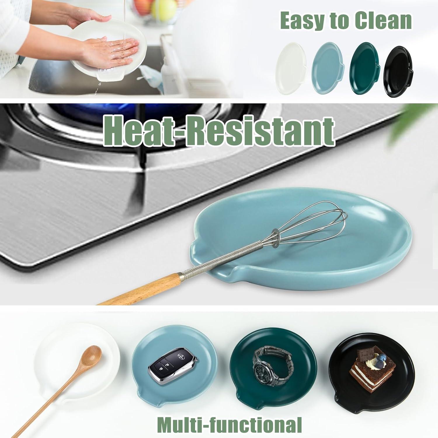 Soporte para Cucharas de Cerámica Lfpkixise 14.5 cm Gris