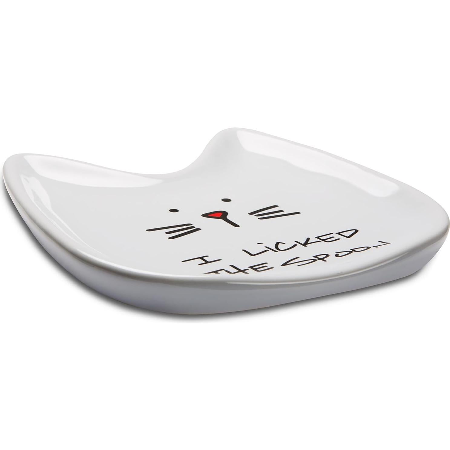 Reposa Cucharas de Cerámica Pavilion Blobby Cat 12.7 cm