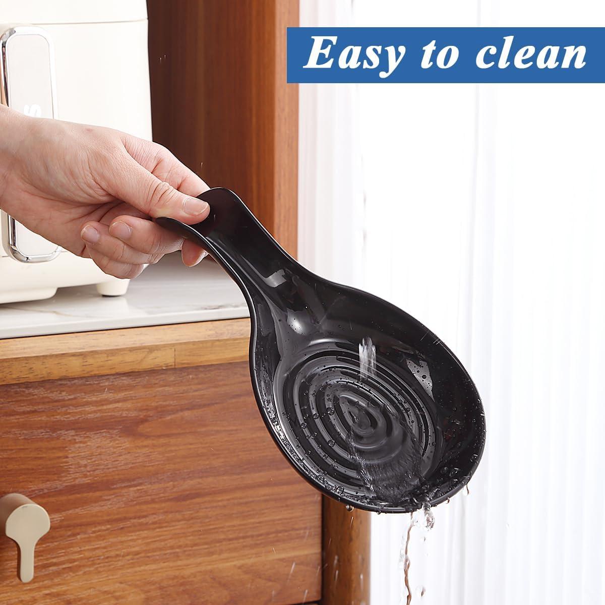 Soporte para cucharas Kyraton 2 Pack - Plástico Grado Alimenticio