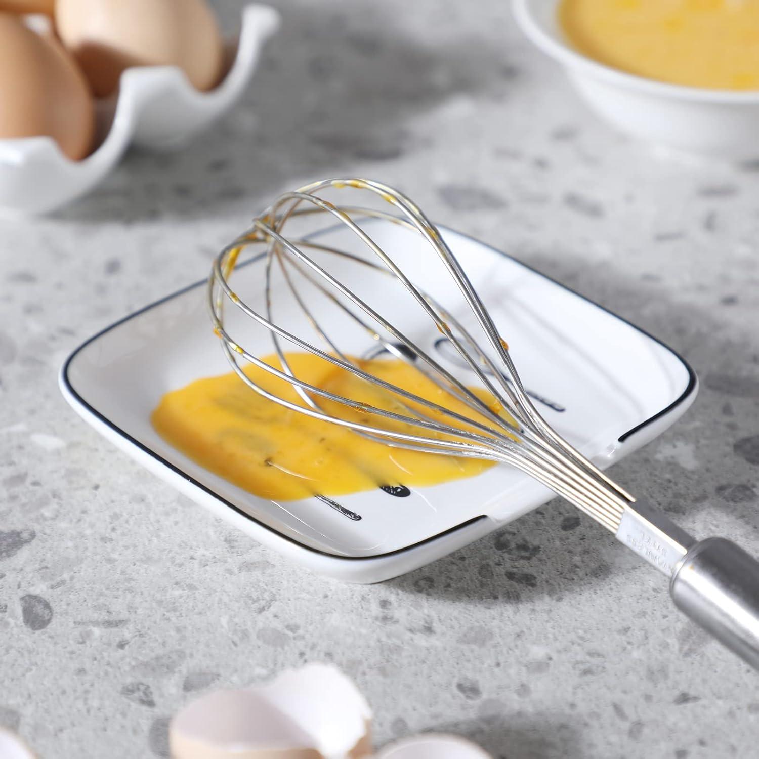 Soporte de Cuchara de Cerámica GDCZ Blanco 12.7 cm Resistente al Calor