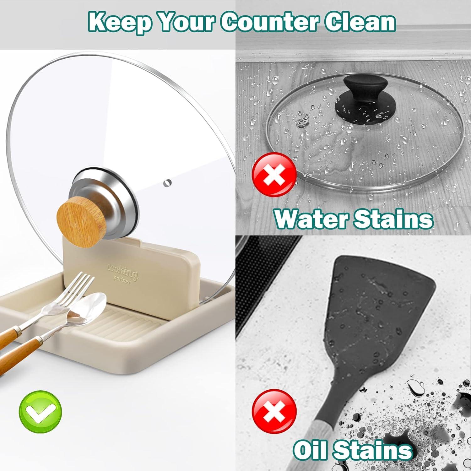 Soporte de Cuchara Palksky para Encimera de Cocina - 1PCS