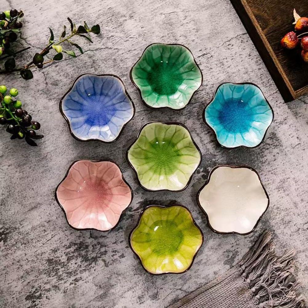 Soporte para cuchara de café cerámica Rhobtyne Grietas de hielo