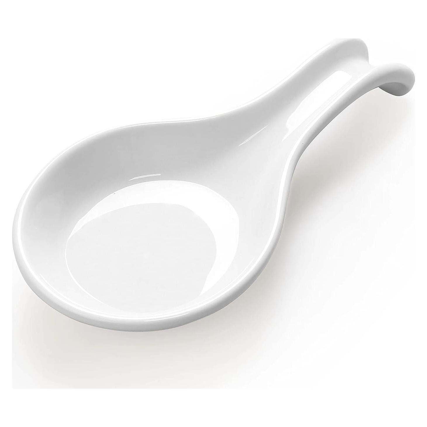 Soporte de Cuchara de Cerámica ONEMORE Grande Blanco