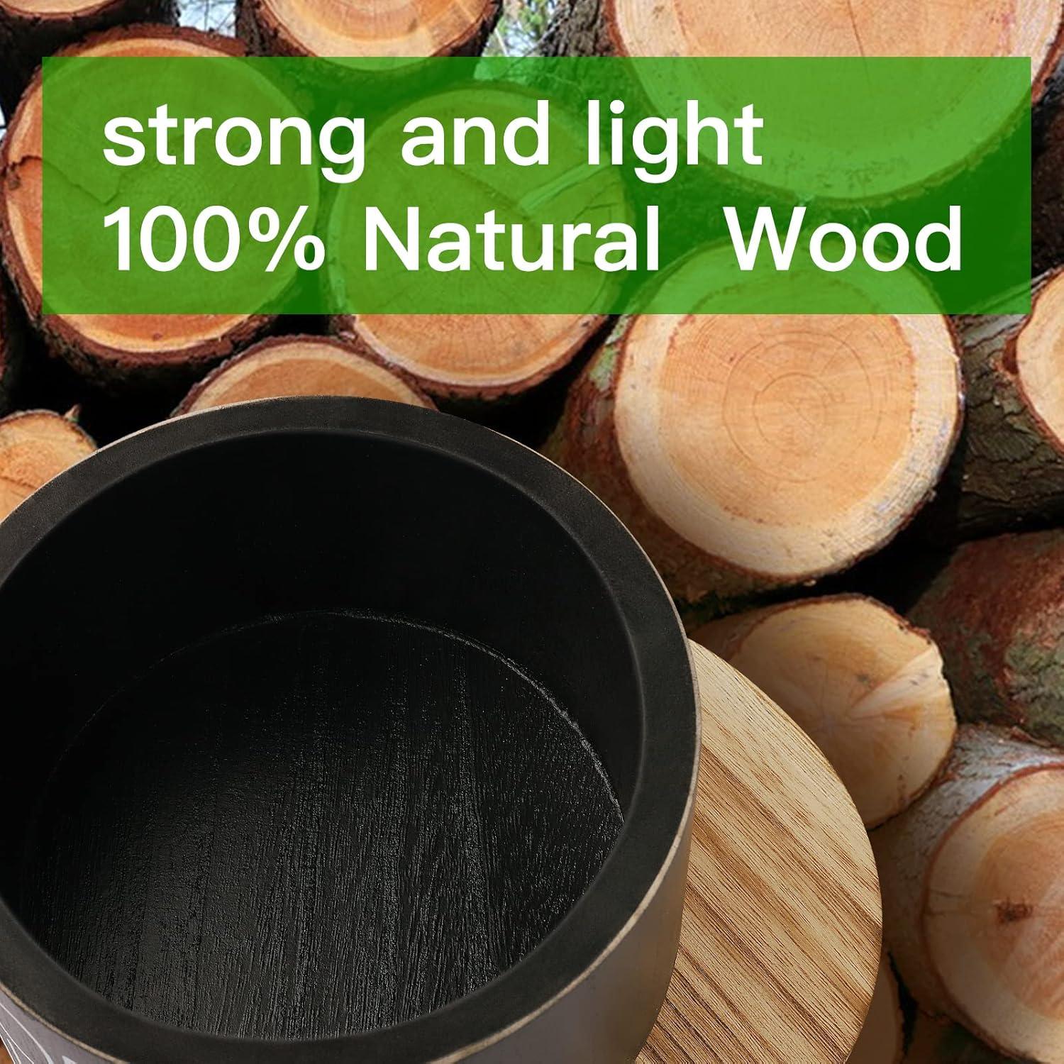 Soporte para Filtros de Café MINCORD de Madera con Tapa 15.2cm