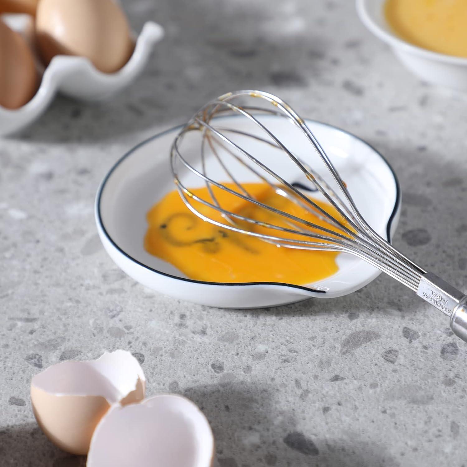 Soporte de Cuchara de Cerámica GDCZ Blanco 12.7 cm Apto Lavavajillas