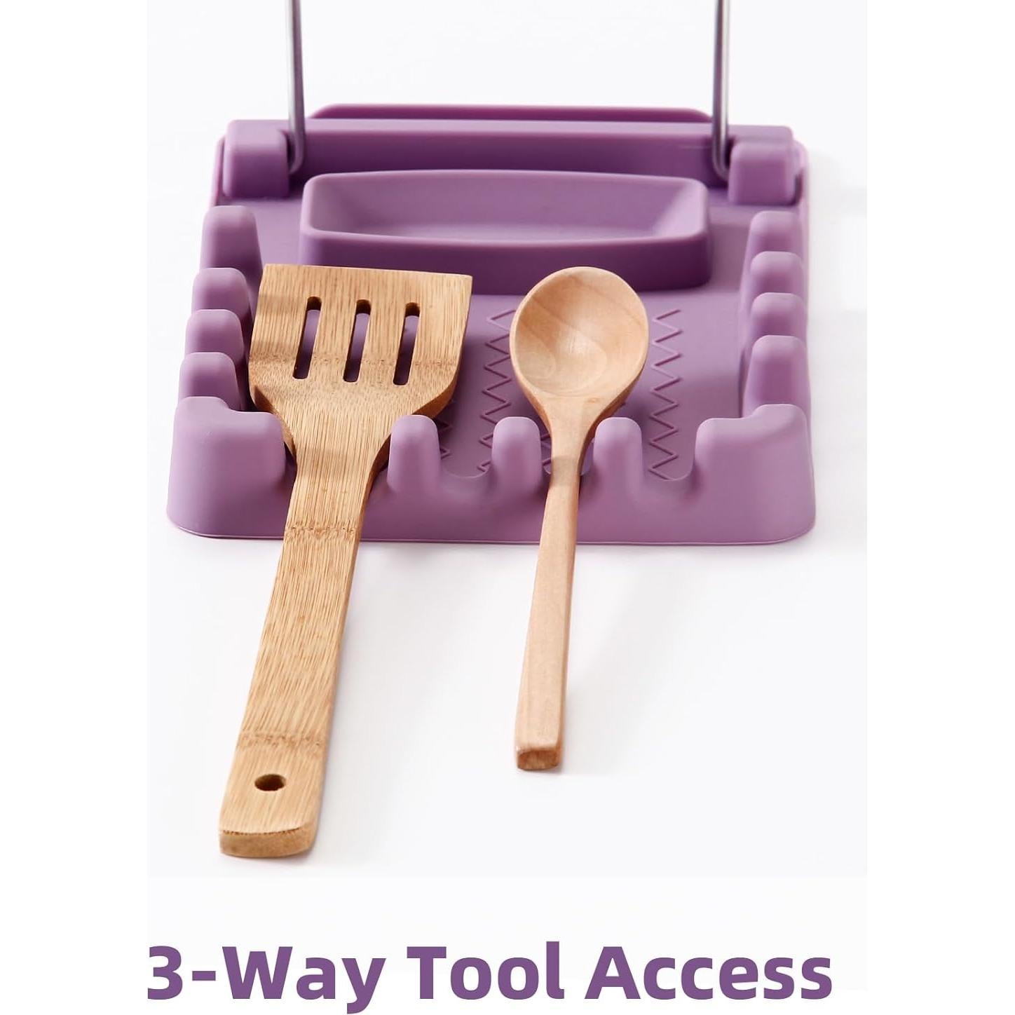 Soporte de Utensilios de Cocina Mage Crab Plegable Acero Inoxidable