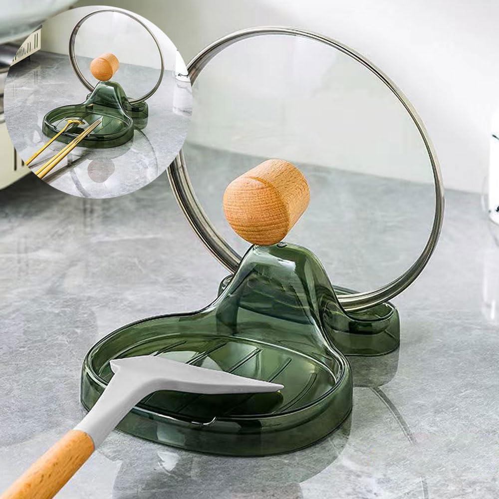 Soporte para Utensilios de Cocina Junvaia - 2 Piezas con Almohadilla