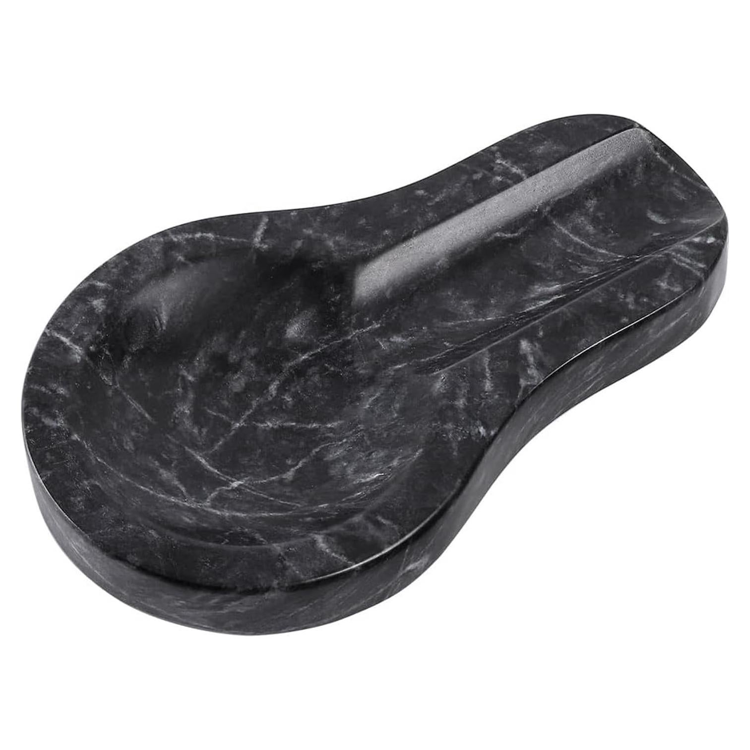 Reposapucheros de Mármol Natural HESHIBI Gris Oscuro 16.5x10.2cm