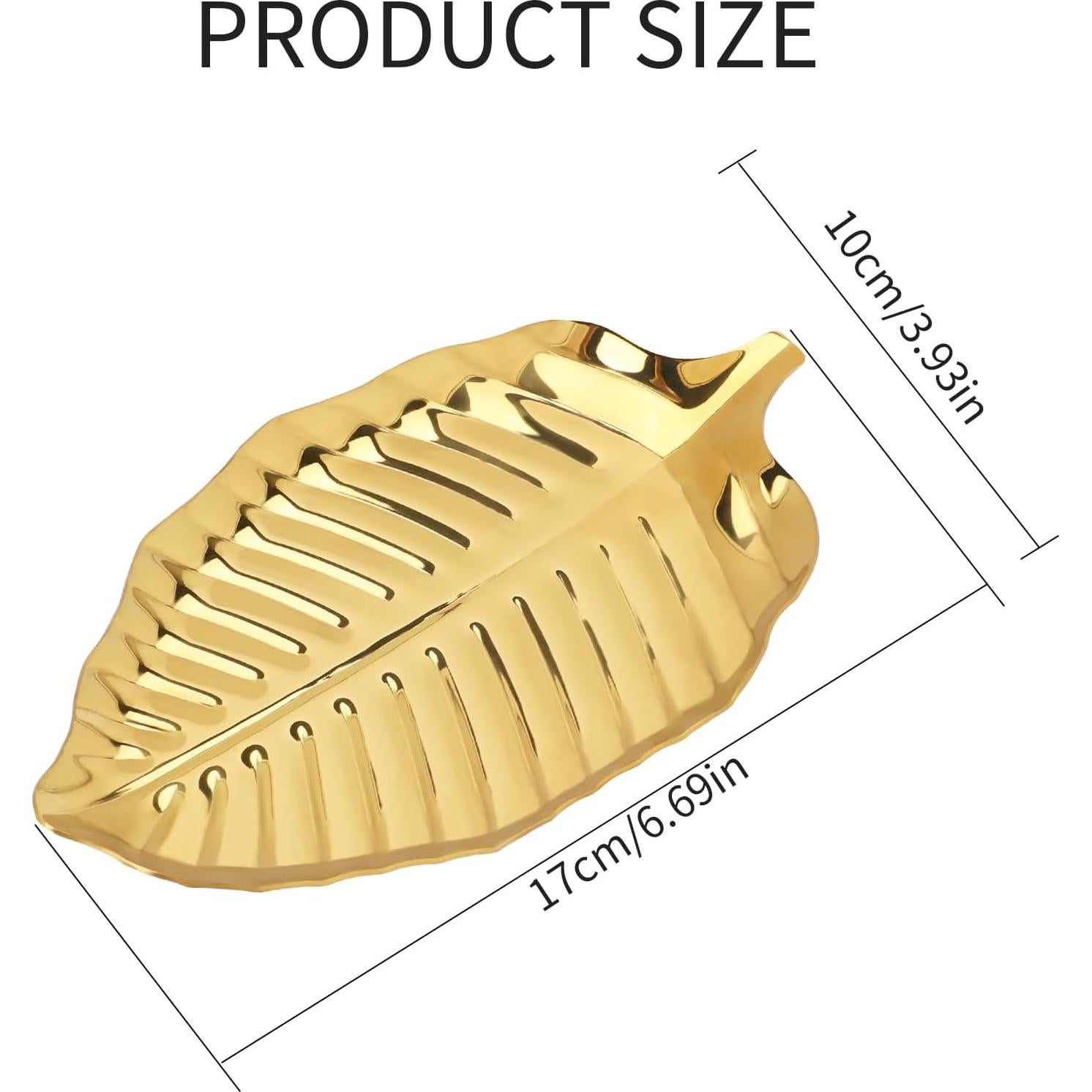 Soporte para cuchara dorado KALIONE 17x10 cm acero inoxidable