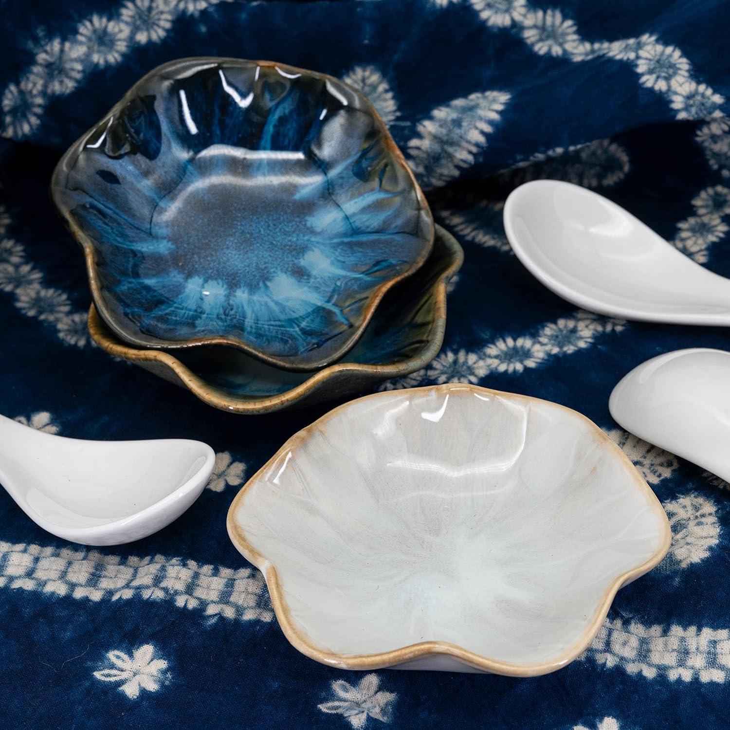 Soporte para Cucharas de Cerámica QZ Loto NO.1 3PCS Resistente