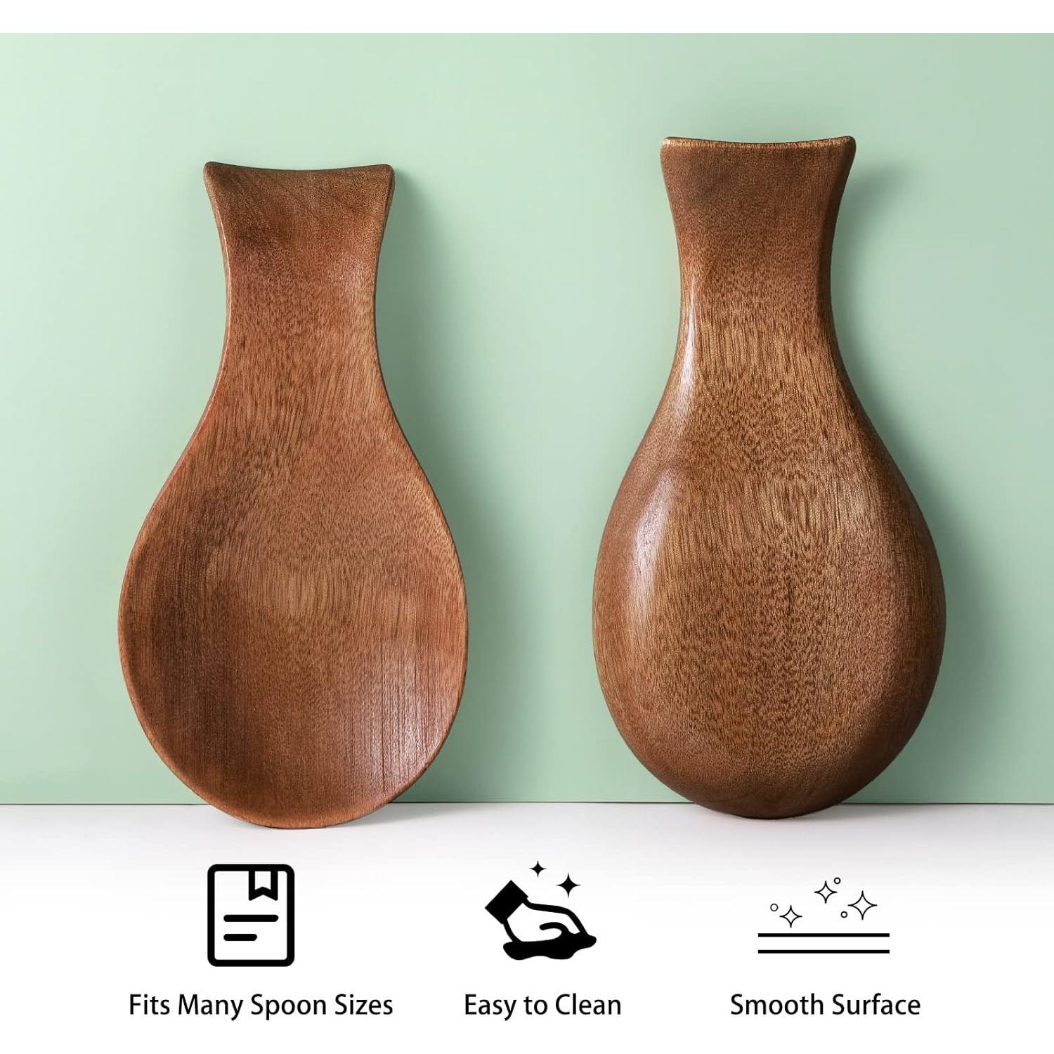 Soporte para Cuchara de Madera de Bambú Patelai 17.78 cm