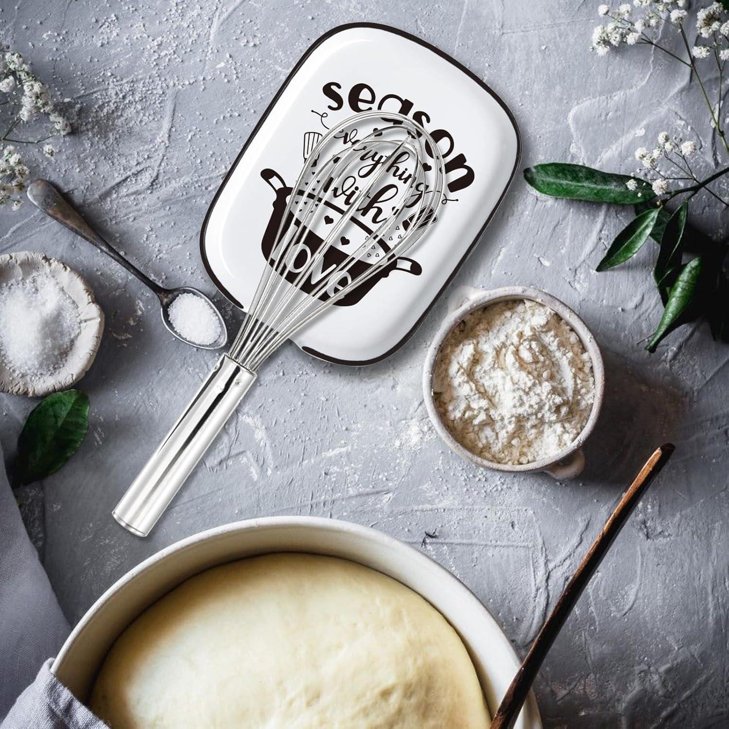Soporte para Cucharas de Cerámica YROVWENQ Resistente al Calor