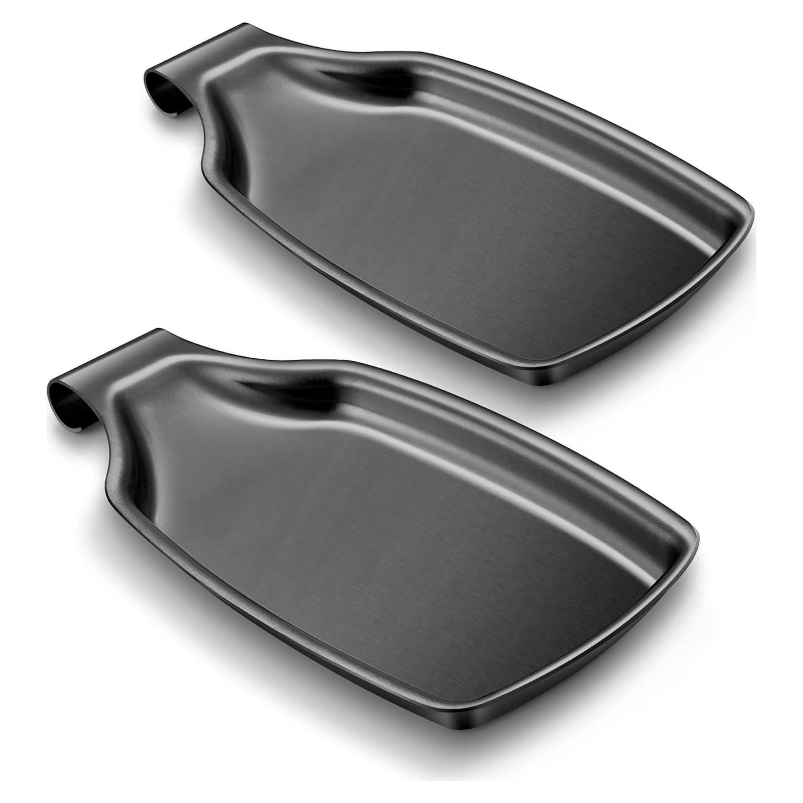 Soporte para Cucharas LIANYU Negro 2 Piezas Acero Inoxidable