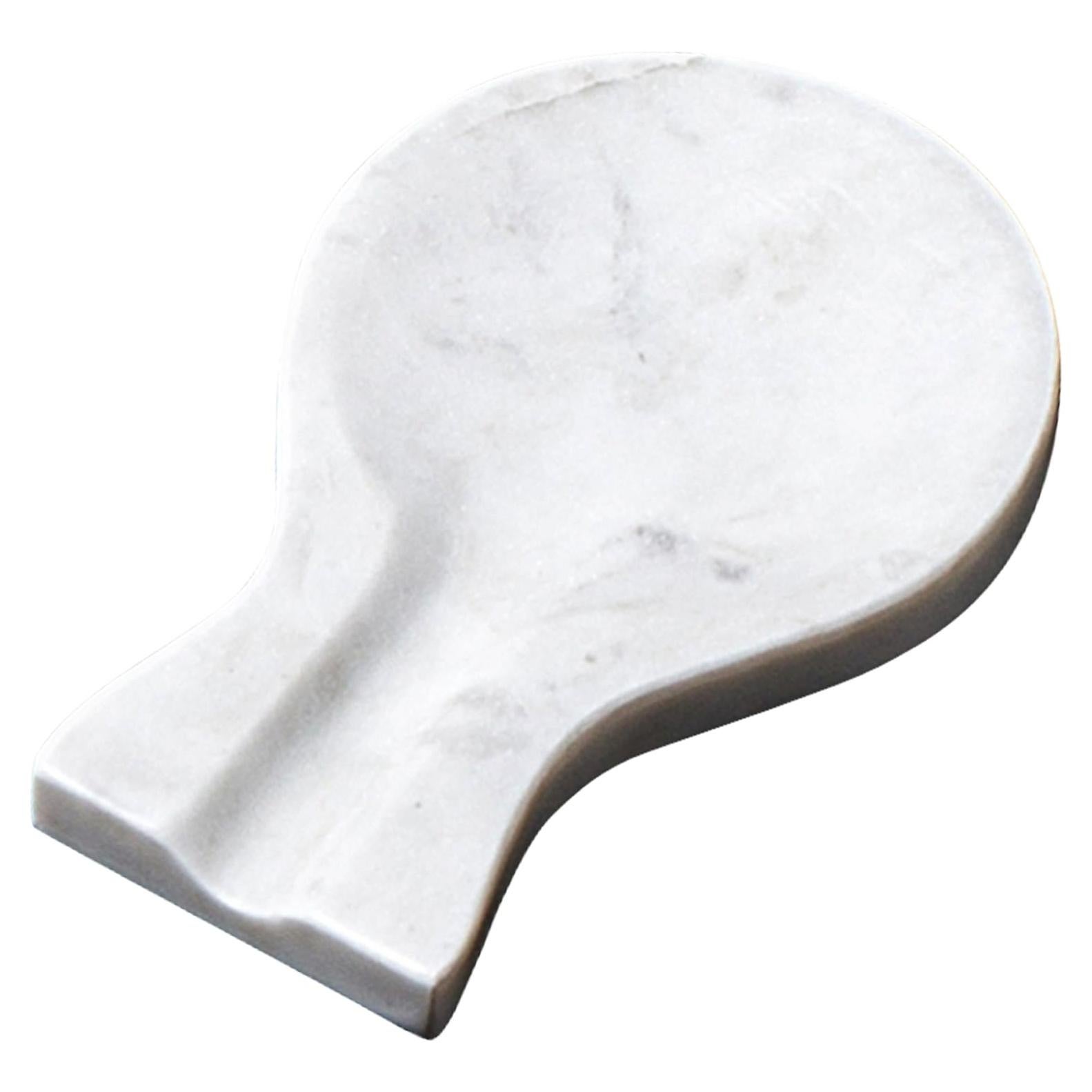 Soporte para Cucharas de Mármol Natural Creative Home 21.8x12.4 cm