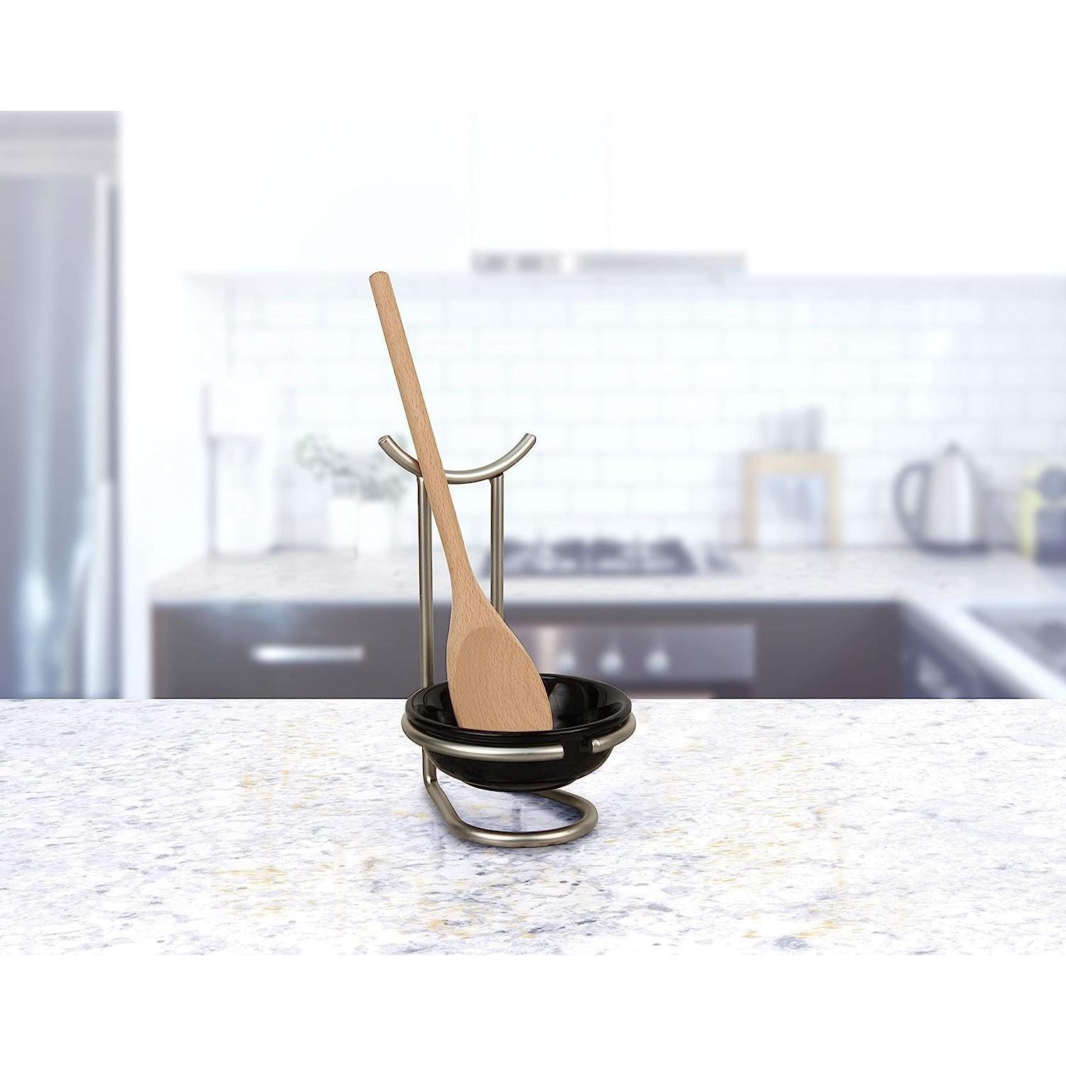 Soporte Vertical para Cucharas Spectrum Diversified con Plato Cerámico