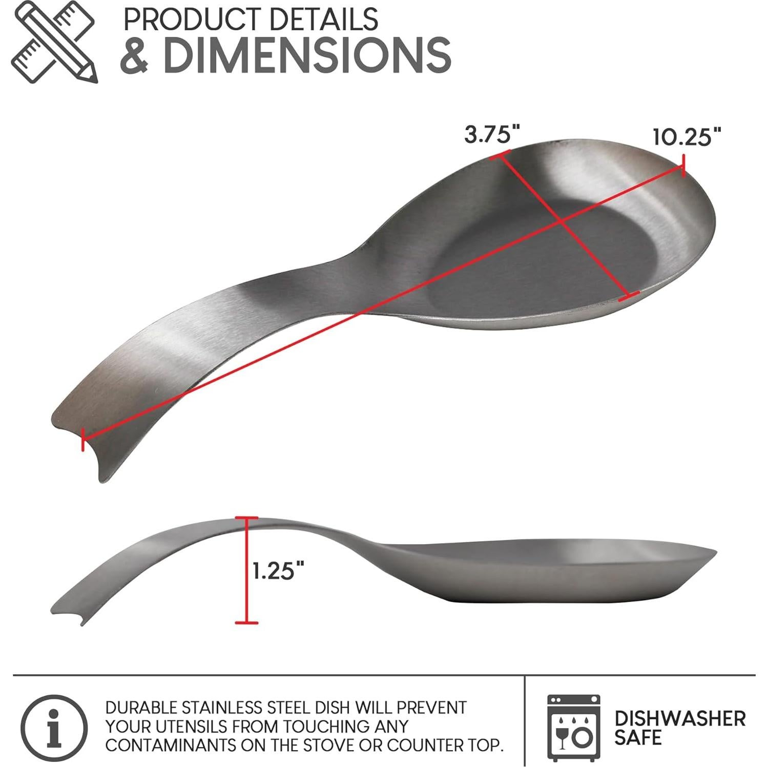 Soporte para Utensilios de Cocina Acero Inoxidable EXULTIMATE