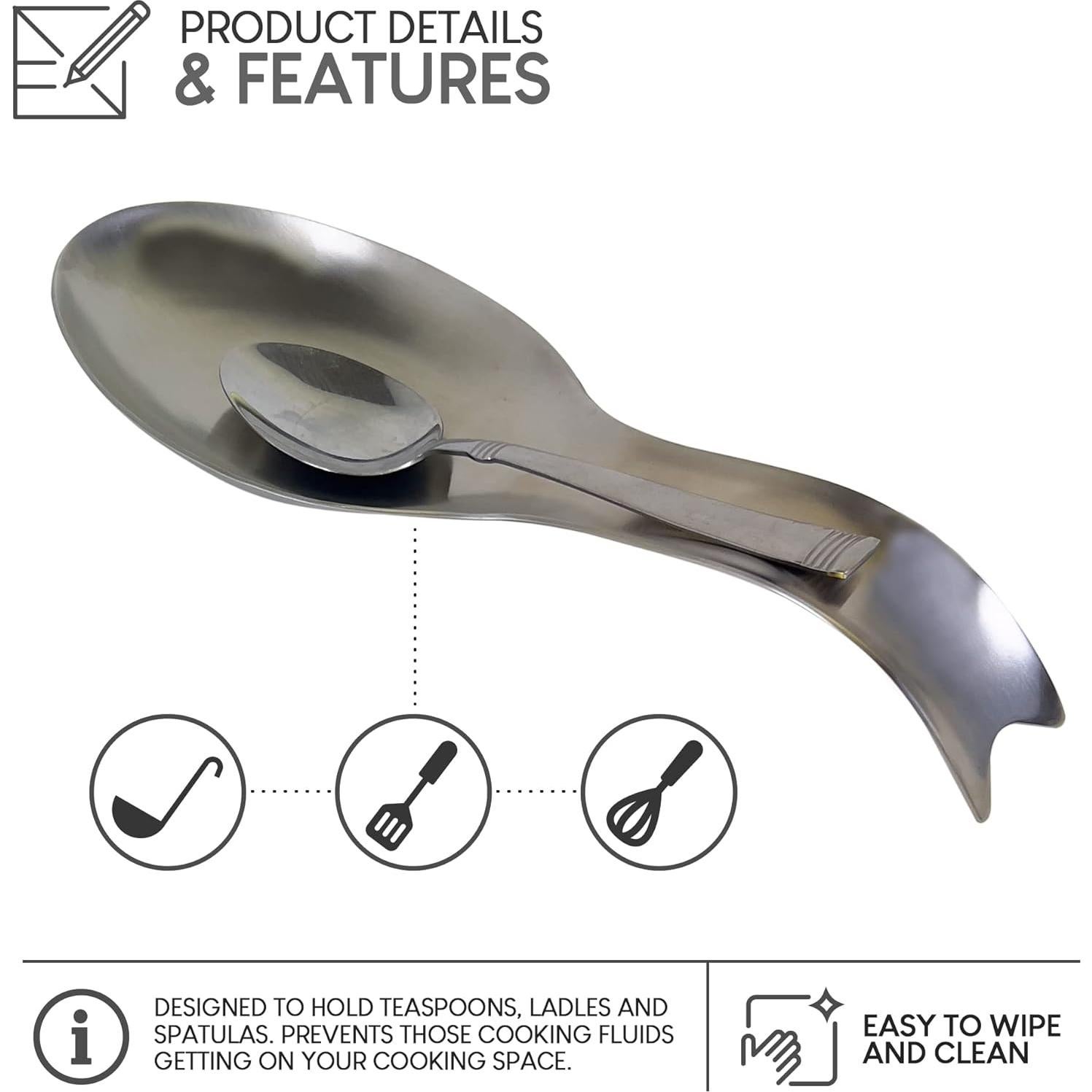 Soporte para Utensilios de Cocina Acero Inoxidable EXULTIMATE