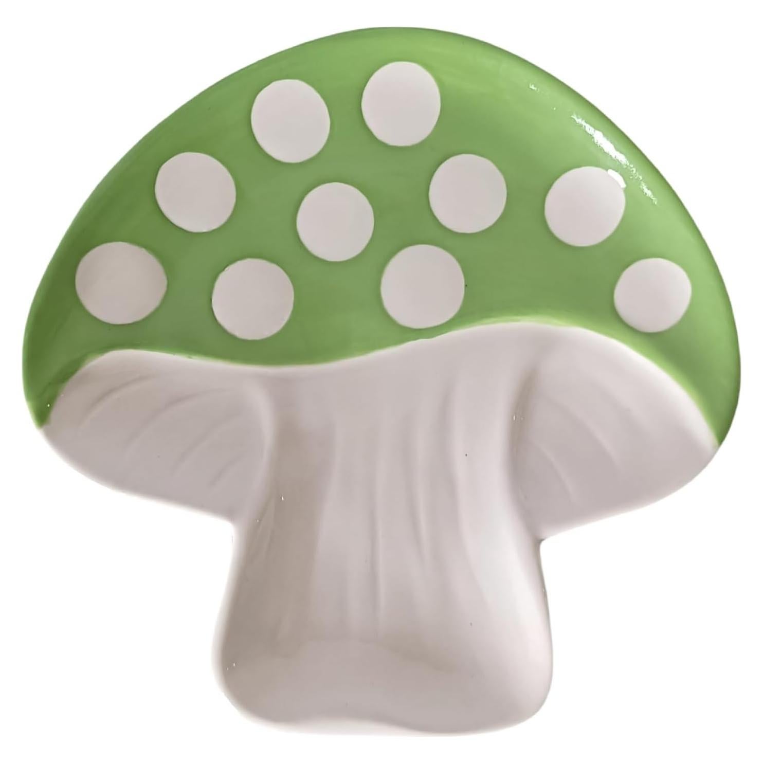 Reposapucheros de Cerámica Homyne Setas Verde 14.7 cm