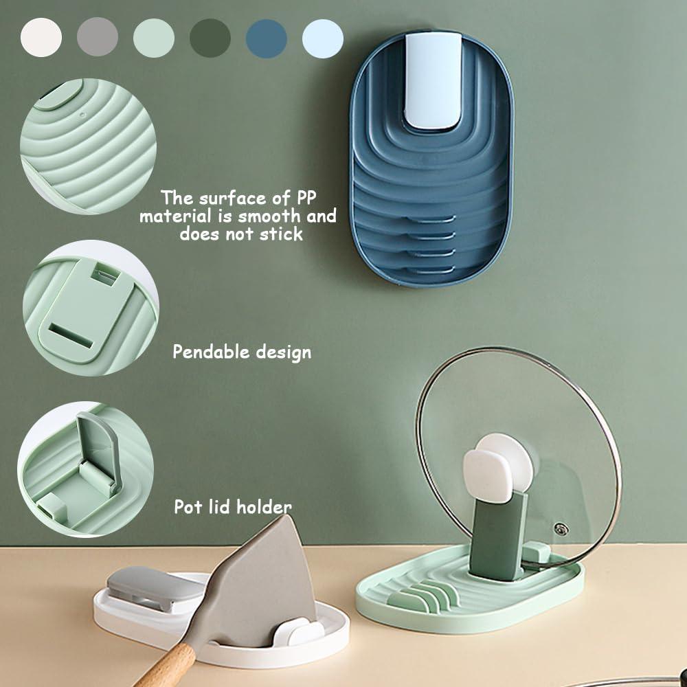 Soporte Plegable para Tapas y Cucharas Ystbaunly - 2 Piezas