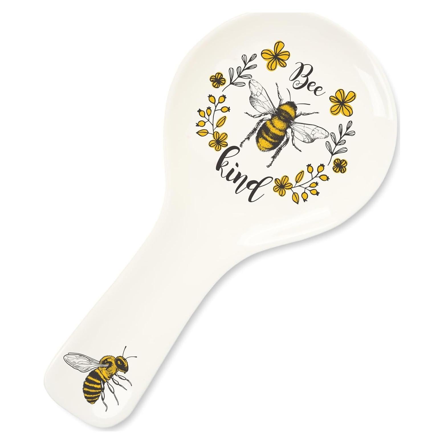 Soporte para Cucharas de Cerámica FYSUIMU Diseño Abeja 24 cm