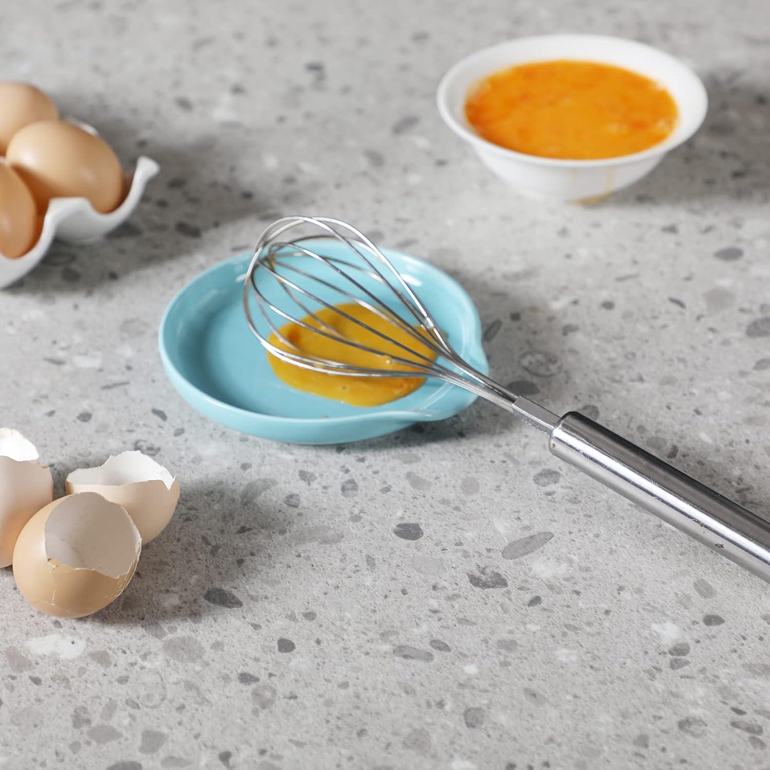 Soporte para cuchara de cerámica GDCZ turquesa apto lavavajillas