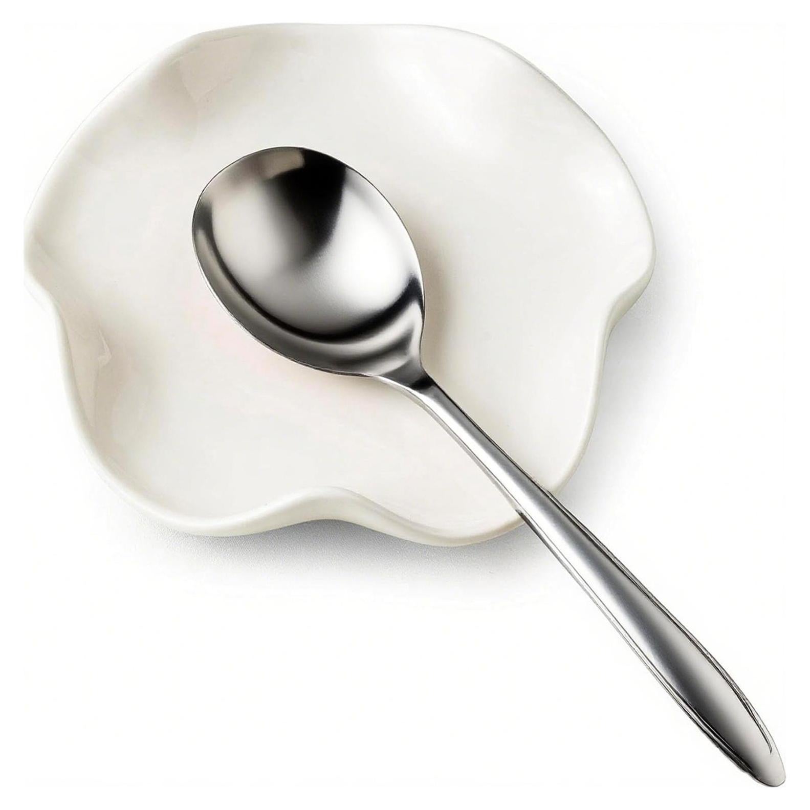 Soporte para Cucharas de Cerámica TooWoom 13.5 cm Blanco