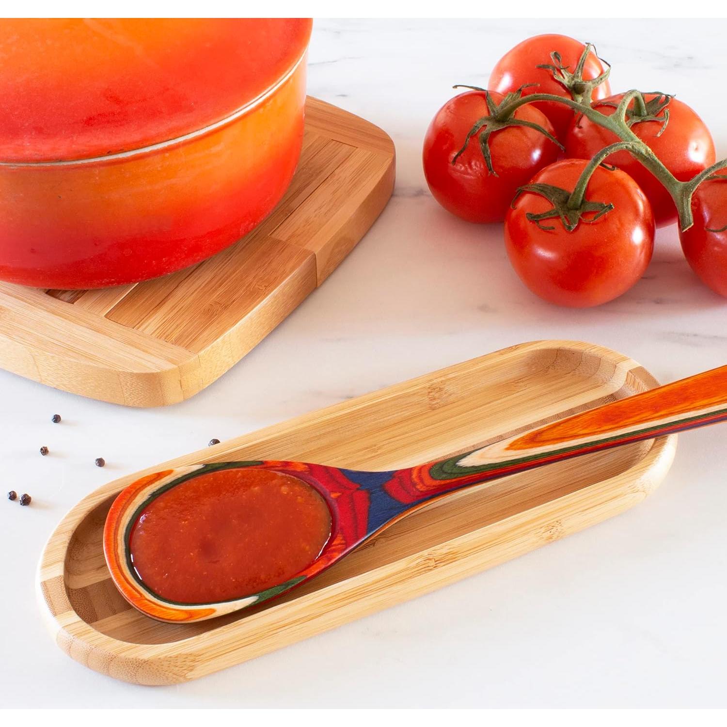 Soporte para Cuchara Totally Bamboo Catch-All 25.4x8.9cm