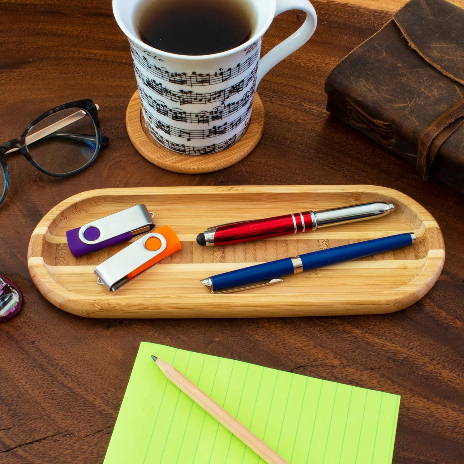 Soporte para Cuchara Totally Bamboo Catch-All 25.4x8.9cm